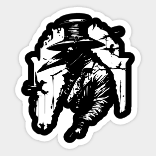 doctor plague Sticker